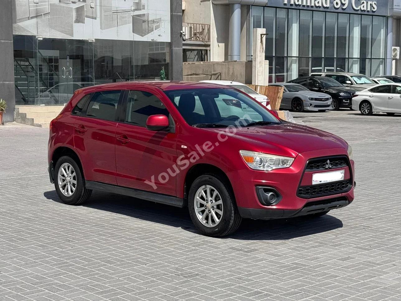 متسوبيشي اي اس اكس 2015 اتوماتك 88,150 كم 4 سلندر اس يو في أحمر