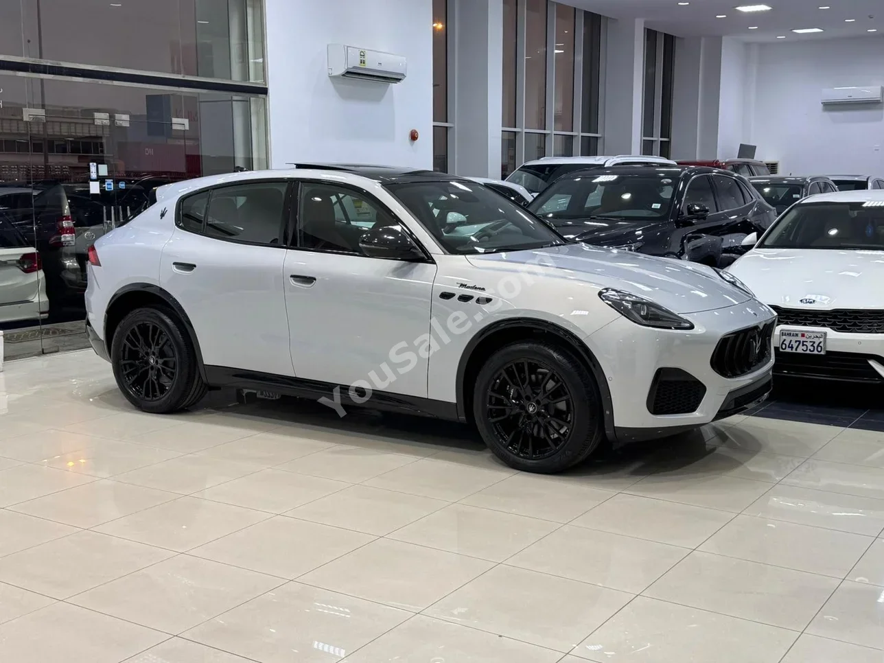 Maserati  Grancabrio  2025  Automatic  25 KM  5 Cylinder  SUV  Silver  With Warranty