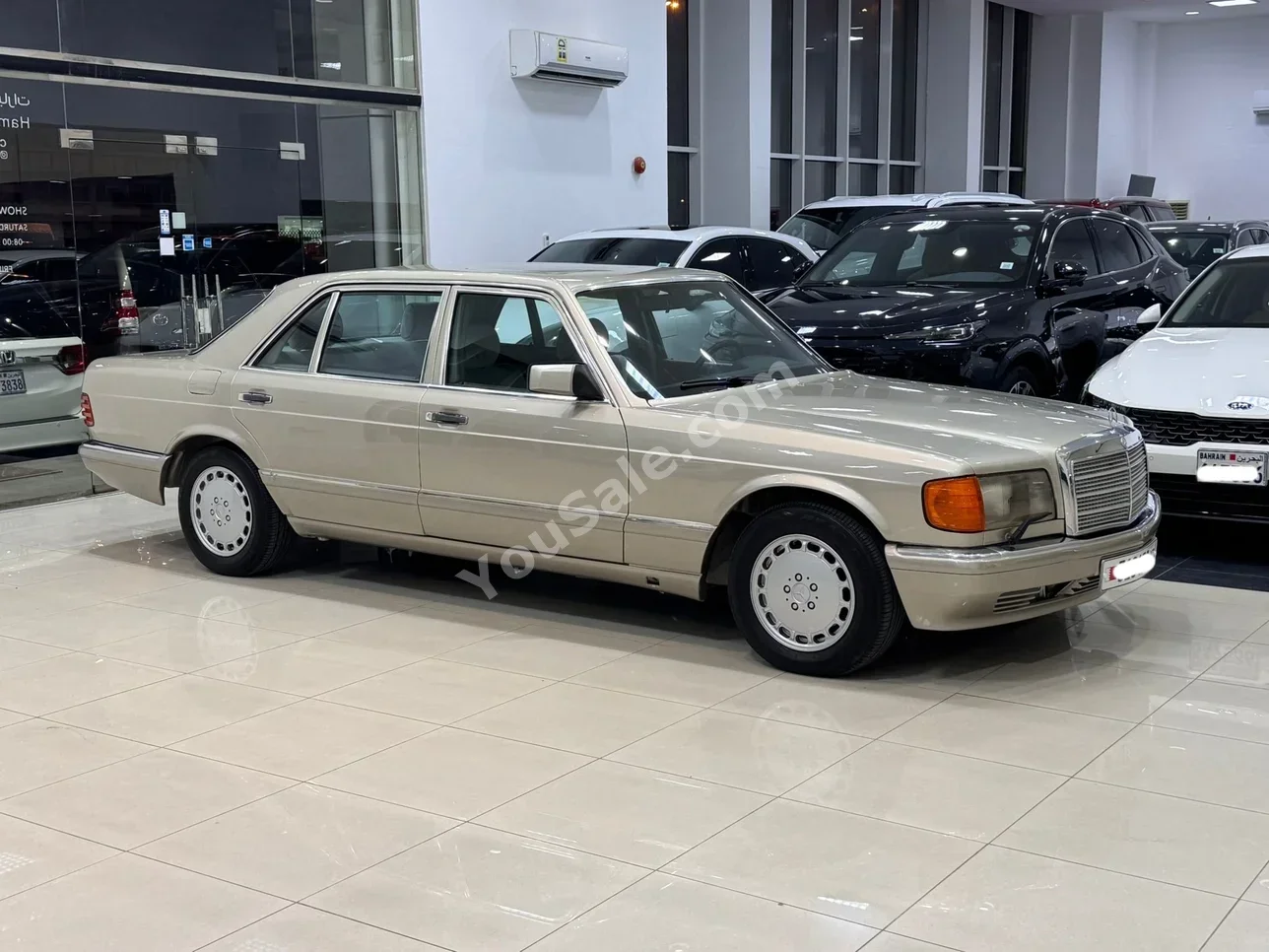 مرسيدس - بنز  300 SEL  1986  اتوماتك  128,000 كم  6 سلندر  سيدان  فضي