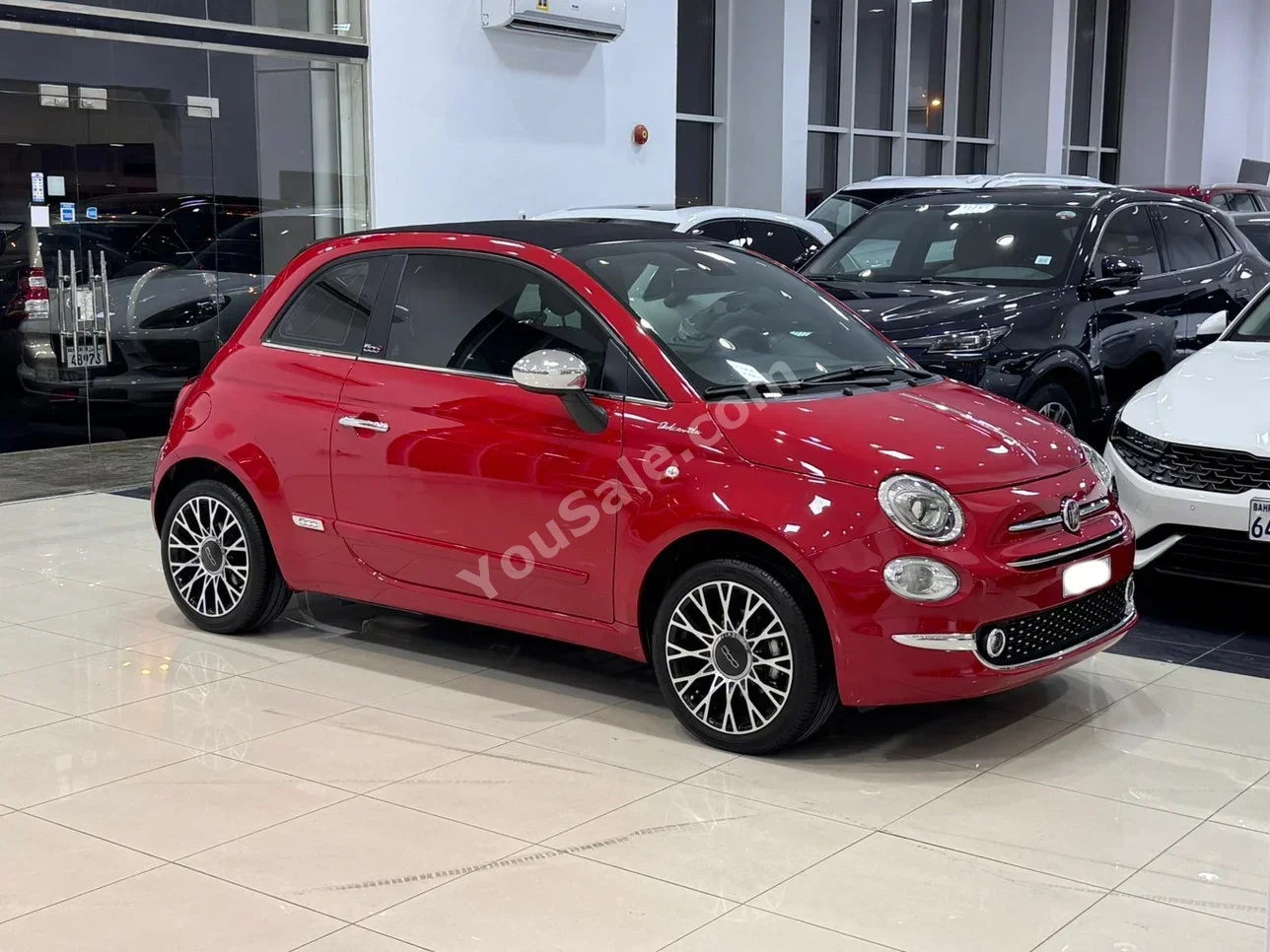 Fiat  500  2022  Automatic  5,650 KM  4 Cylinder  Hatchback  Red  With Warranty