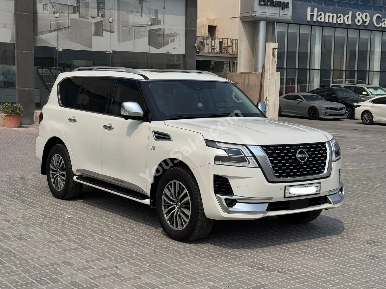 Nissan Patrol Platinum 2021 Automatic 159,200 KM 8 Cylinder SUV White
