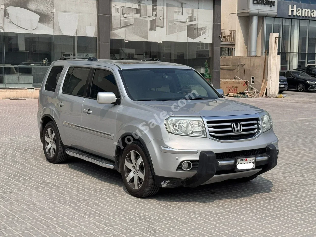هوندا  بايلوت  2013  اتوماتك  142,850 كم  6 سلندر  اس يو في  فضي