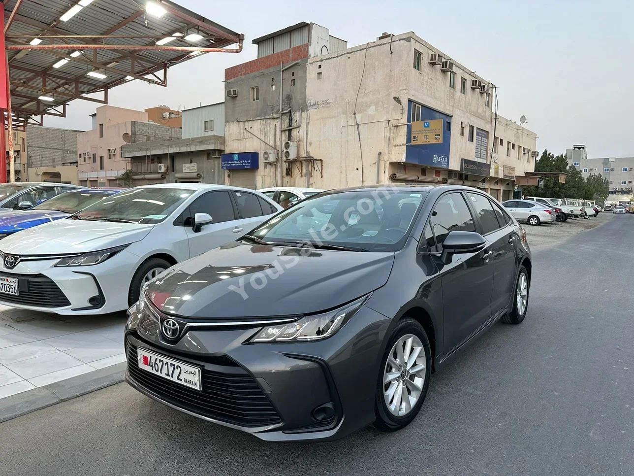 تويوتا  كورولا  اكس ال اي  2022  اتوماتك  33,000 كم  4 سلندر  سيدان  رمادي