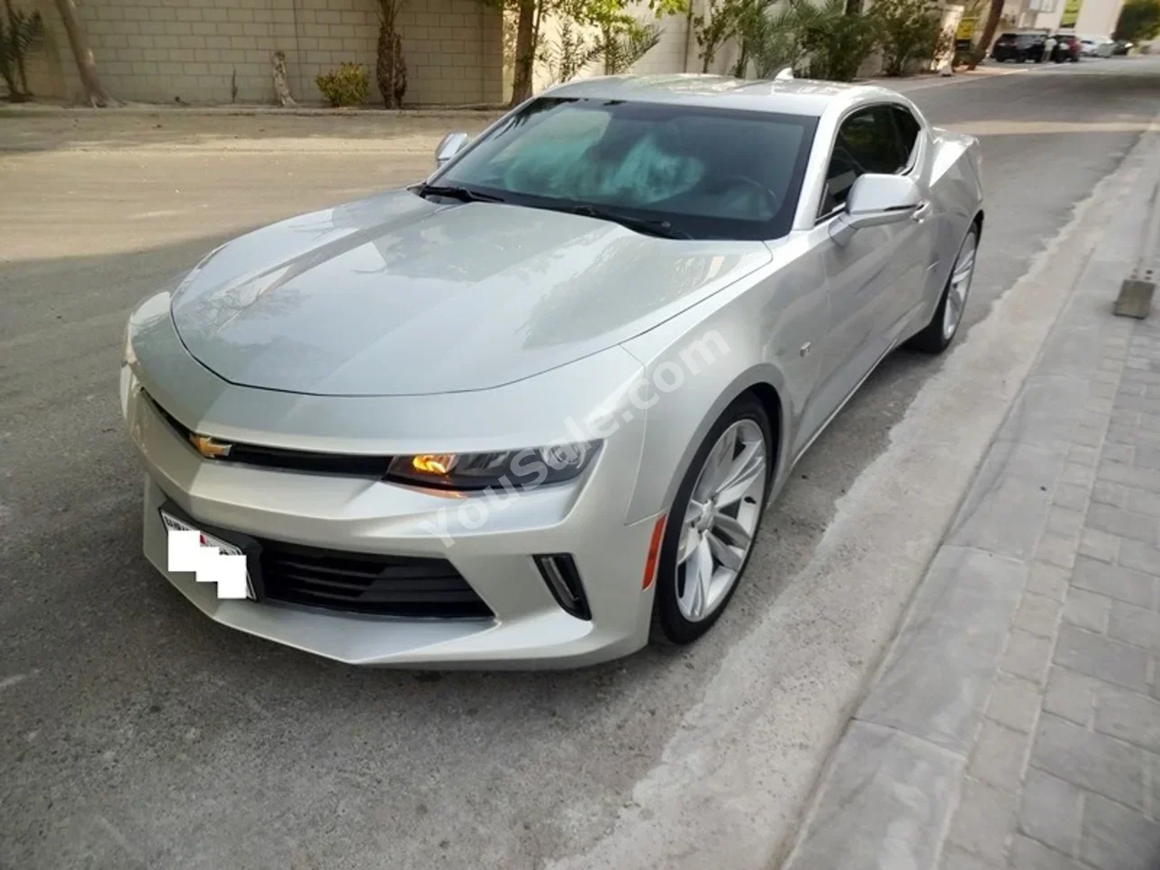 Chevrolet  Camaro  SS  2018  Automatic  74,000 KM  6 Cylinder  Coupe / Sport  Silver