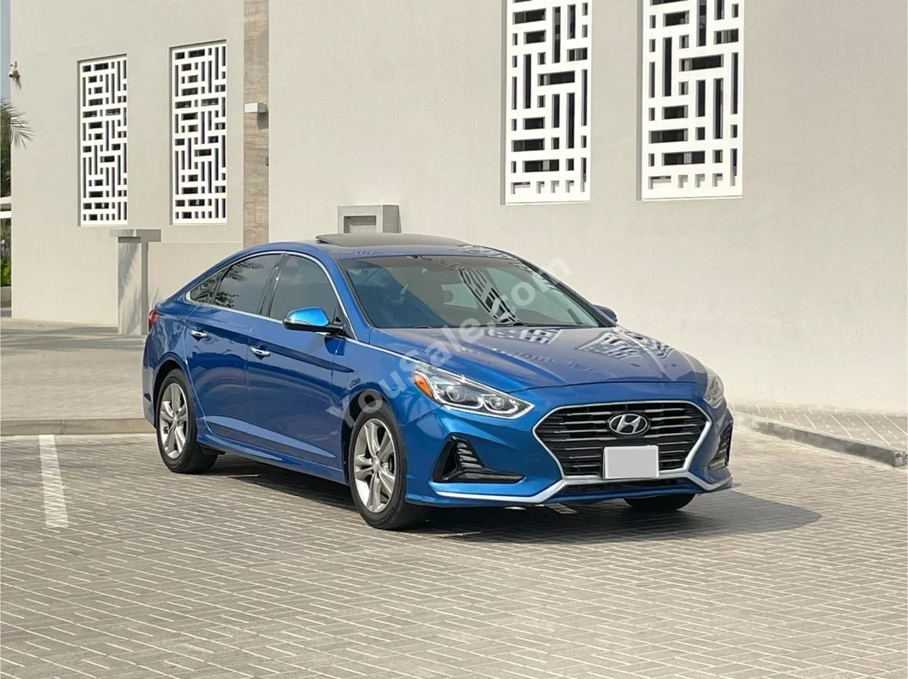 هيونداي  سوناتا  2018  اتوماتك  80,000 كم  4 سلندر  سيدان  ازرق