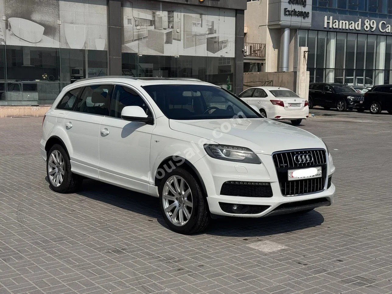 Audi  Q7  3.0  2014  Automatic  87,350 KM  6 Cylinder  SUV  White
