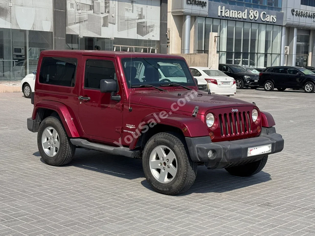 جييب  رانجلار  صحارى  2011  اتوماتك  128,100 كم  6 سلندر  اس يو في  أحمر