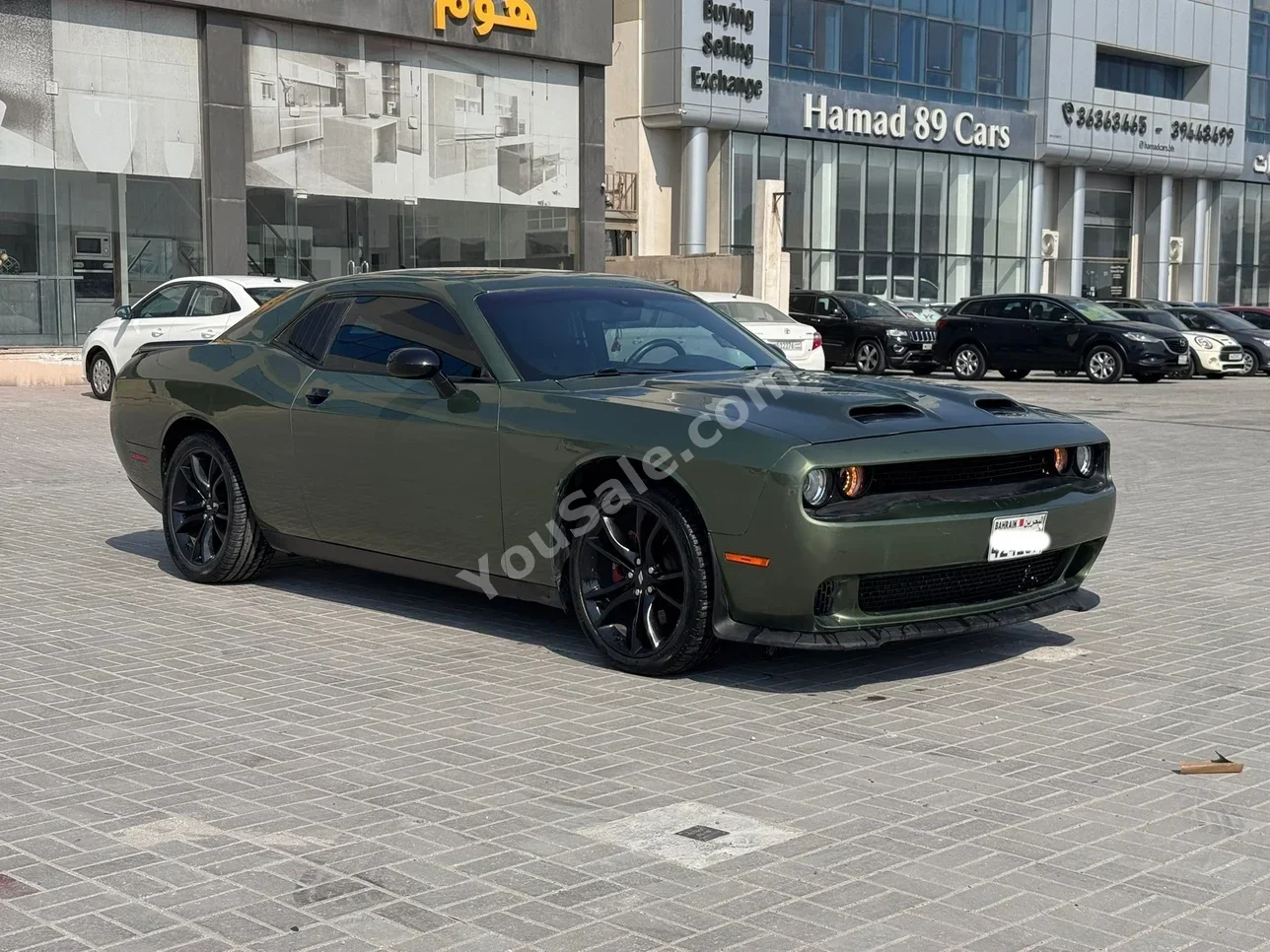 Dodge  Challenger  2018  Automatic  209,200 KM  6 Cylinder  Sedan  Green