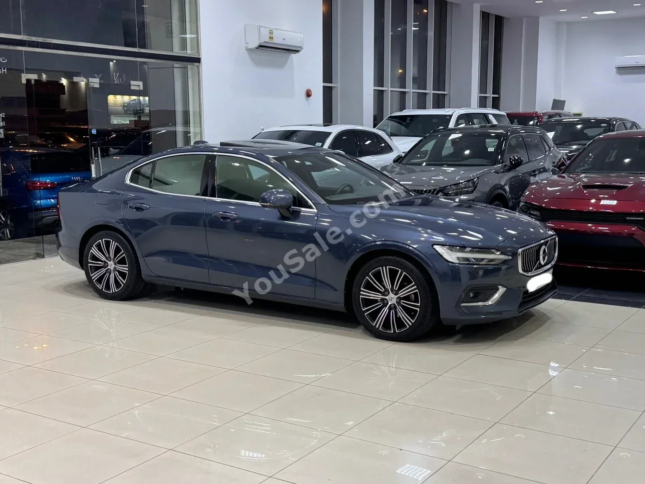 فولفو اس 60 2021 اتوماتك 55,000 كم 4 سلندر سيدان ازرق