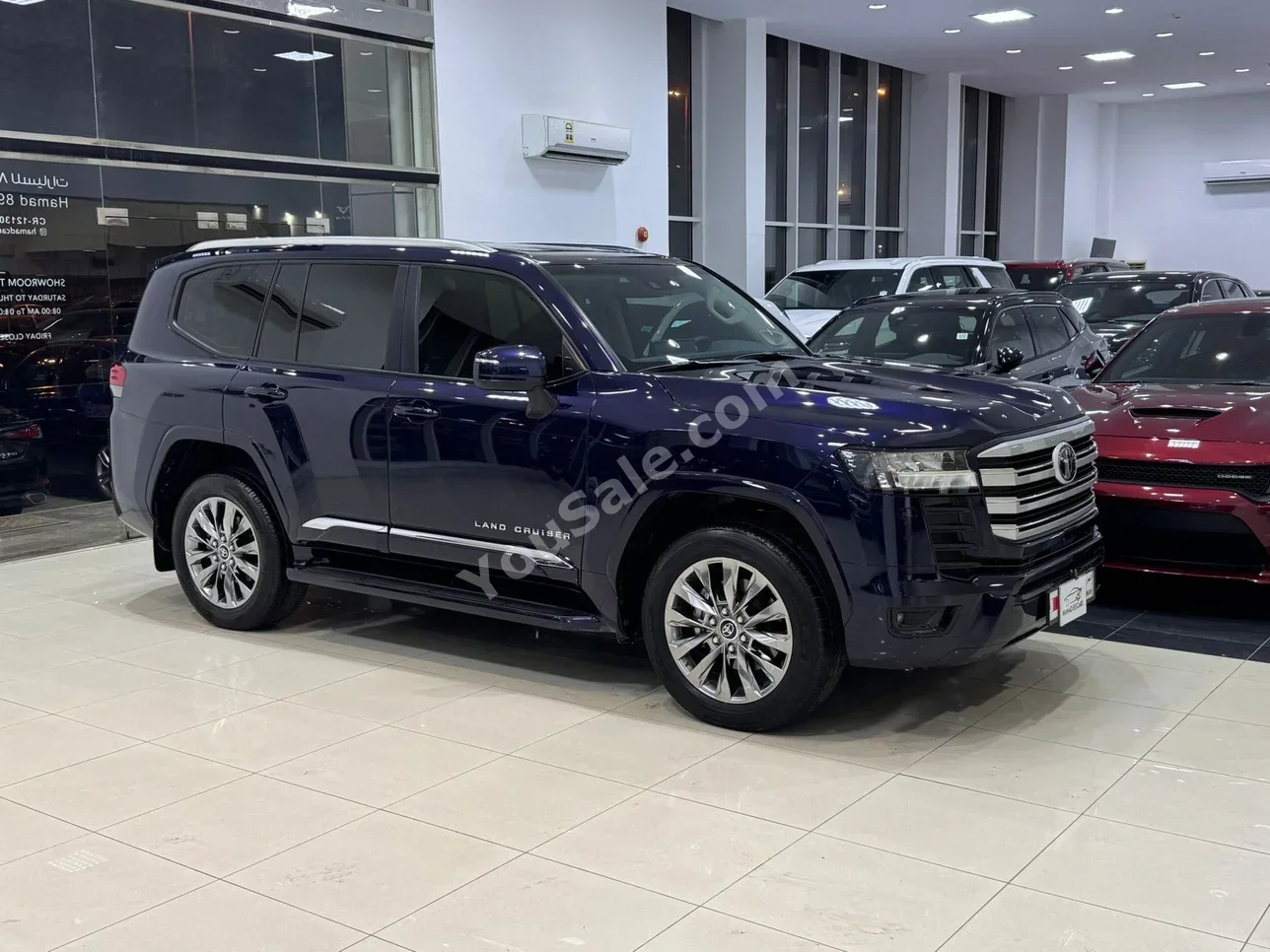 Toyota  Land Cruiser  GXR  2024  Automatic  13,200 KM  6 Cylinder  SUV  Blue  With Warranty