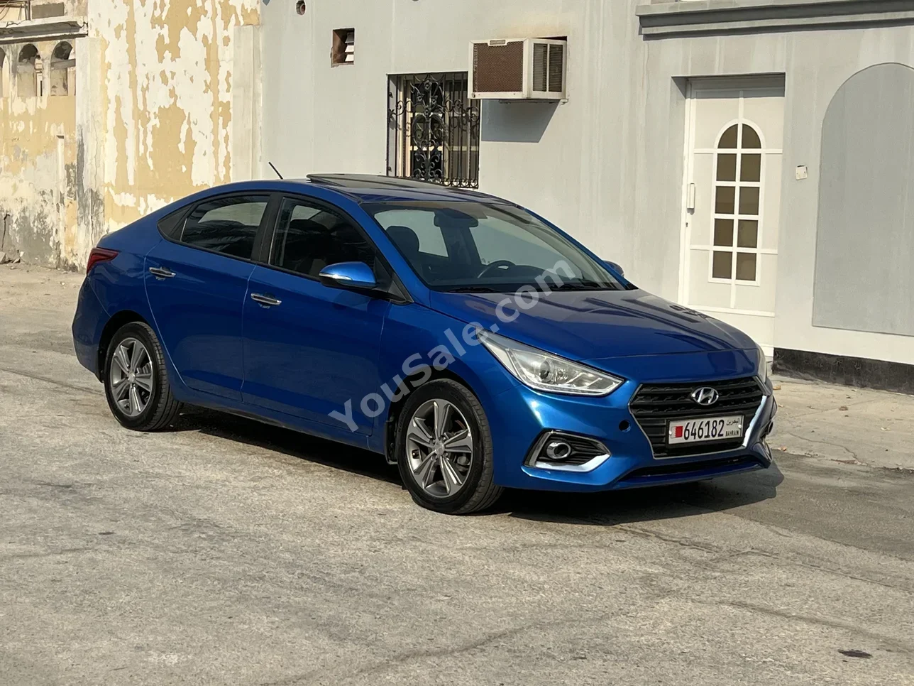 Hyundai  Accent  1.6  2019  Automatic  90 KM  4 Cylinder  Sedan  Dark Blue  With Warranty