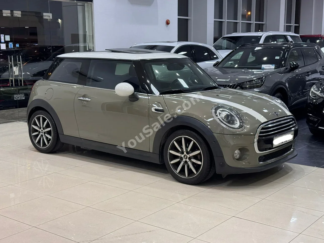 Mini  Cooper  2020  Automatic  67,350 KM  3 Cylinder  Hatchback  Gray