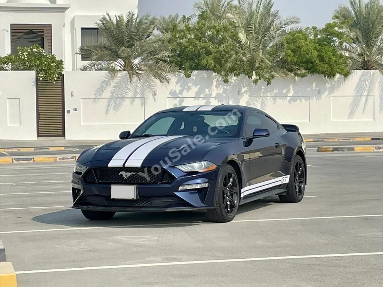 فورد  موستانغ  جي تي  2020  عادي  36,000 كم  4 سلندر  كوبيه \ سبورت  ازرق