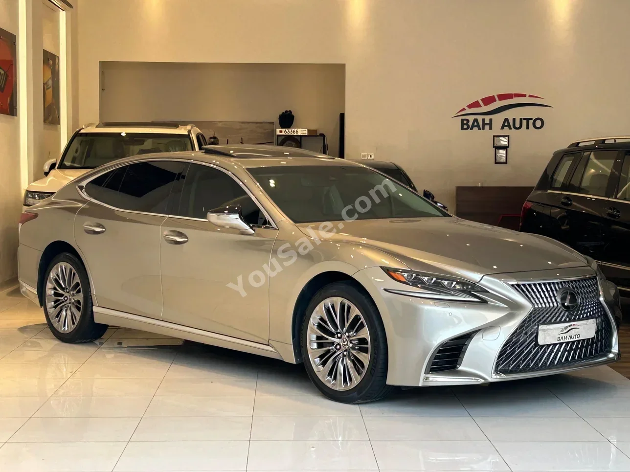 لكزس  ال اس  500  2018  اتوماتك  92,000 كم  8 سلندر  سيدان  بيج