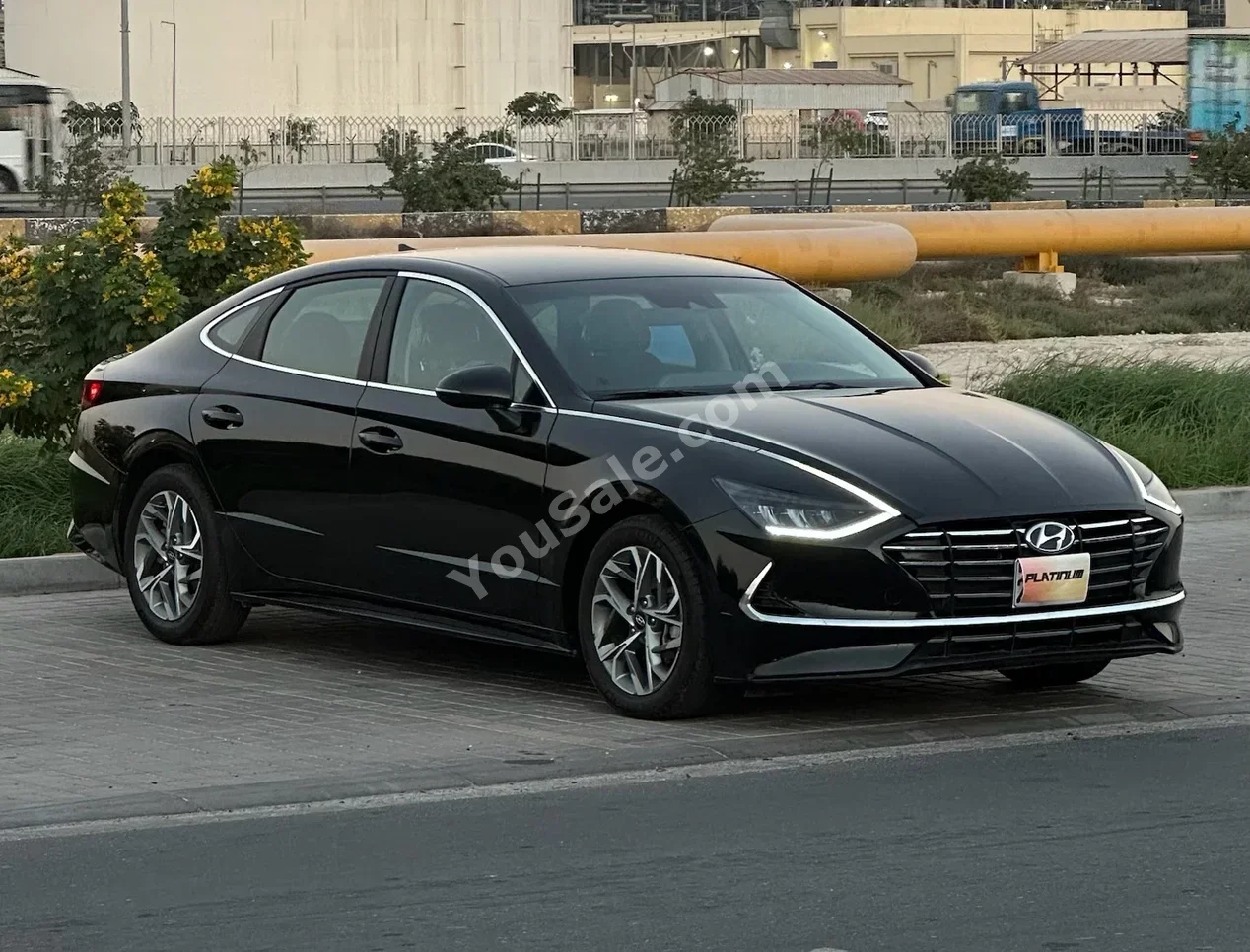 Hyundai  Sonata  2022  Automatic  14 KM  4 Cylinder  Sedan  Black Matte  With Warranty