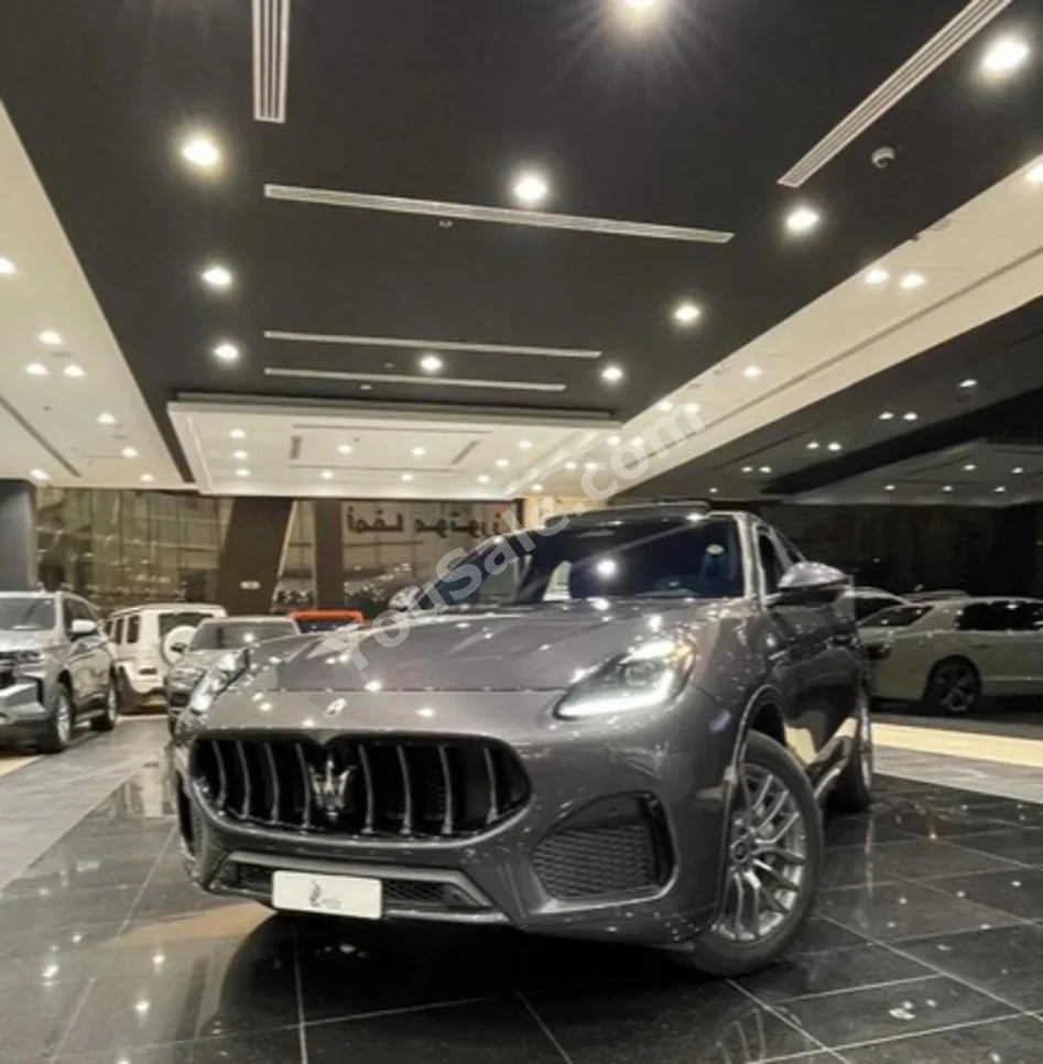 Maserati  Levante  2024  Automatic  37,000 KM  4 Cylinder  SUV  Gray  With Warranty