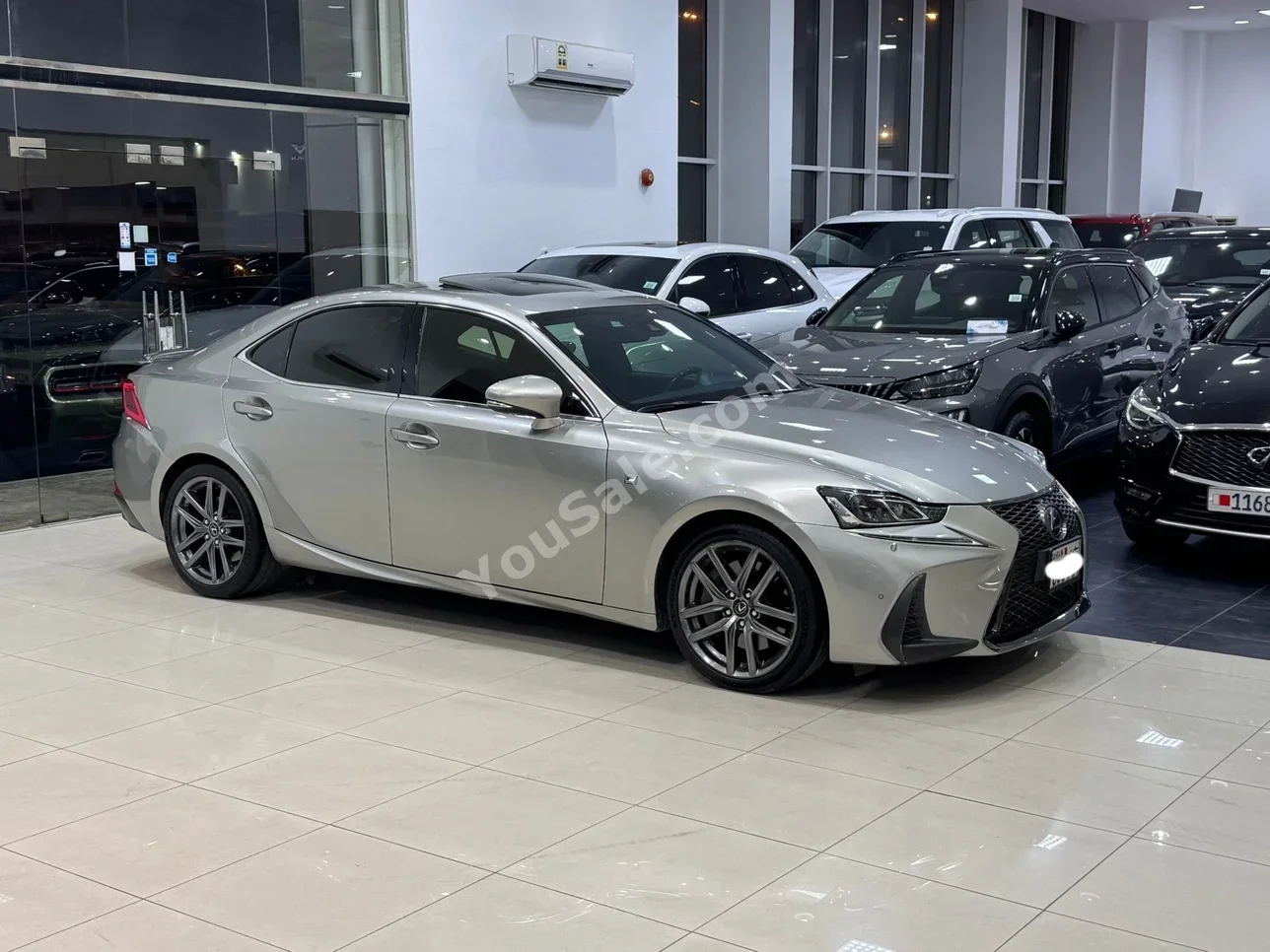 Lexus  IS  300 F  2017  Automatic  122,450 KM  6 Cylinder  Sedan  Silver