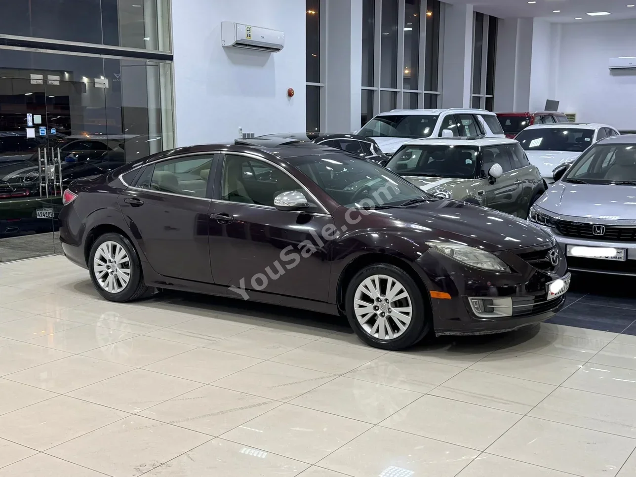 مازدا  مازدا 6  2009  اتوماتك  184,550 كم  4 سلندر  سيدان  أحمر