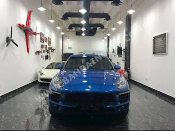 Porsche  Macan  S  2017  SUV  Automatic  6  15,000  4WD  Blue  Gasoline