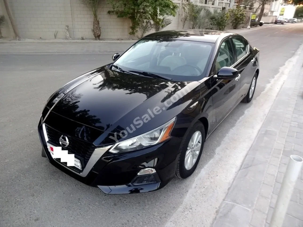 نيسان ألتيما 2.5 اس 2021 اتوماتك 65,000 كم 4 سلندر سيدان أسود