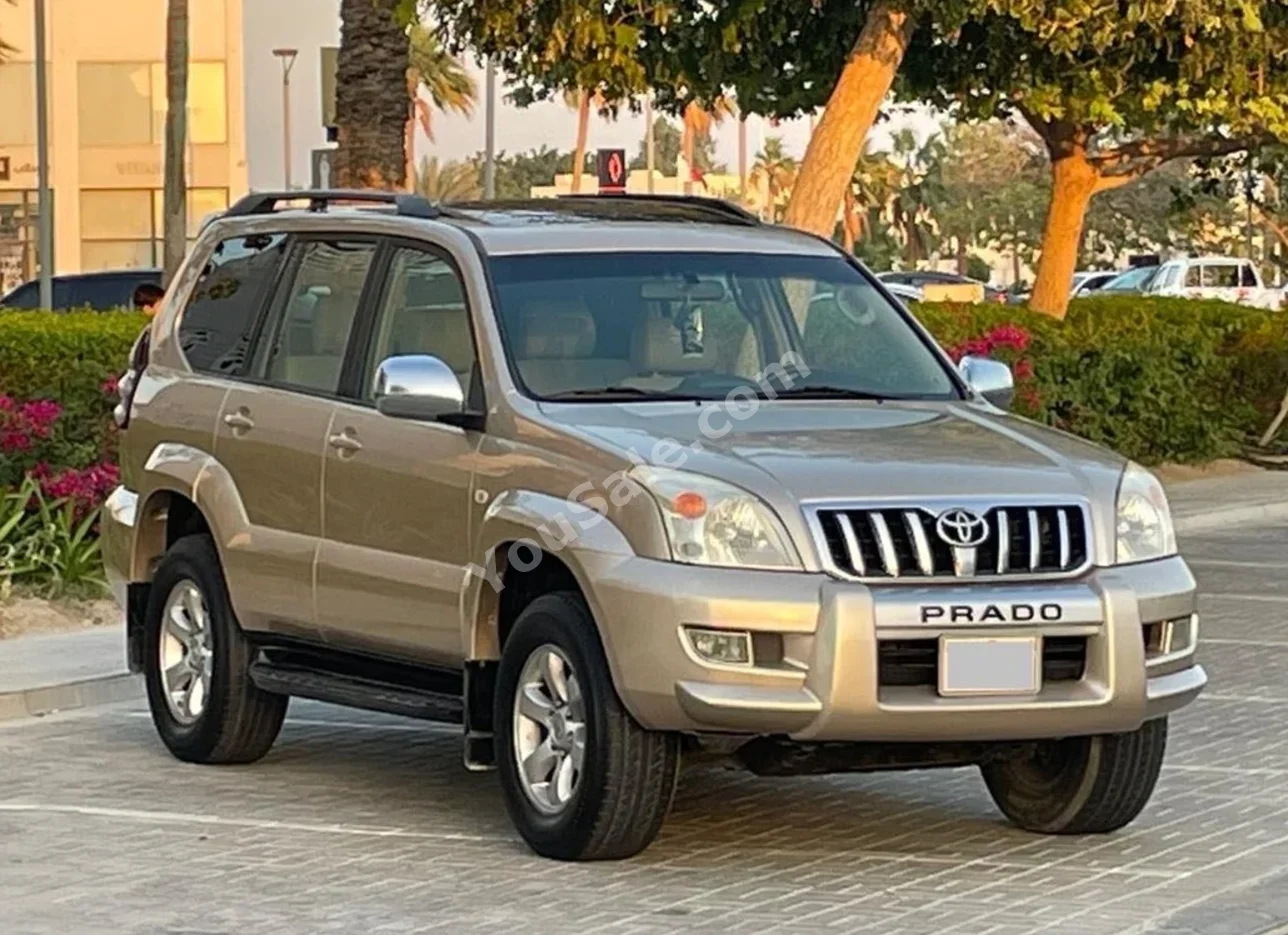تويوتا برادو 2007 اتوماتك 200,000 كم 6 سلندر اس يو في ذهبي