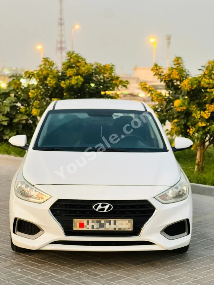 هيونداي  اكسنت  1.6  2019  اتوماتك  115,000 كم  4 سلندر  سيدان  أبيض