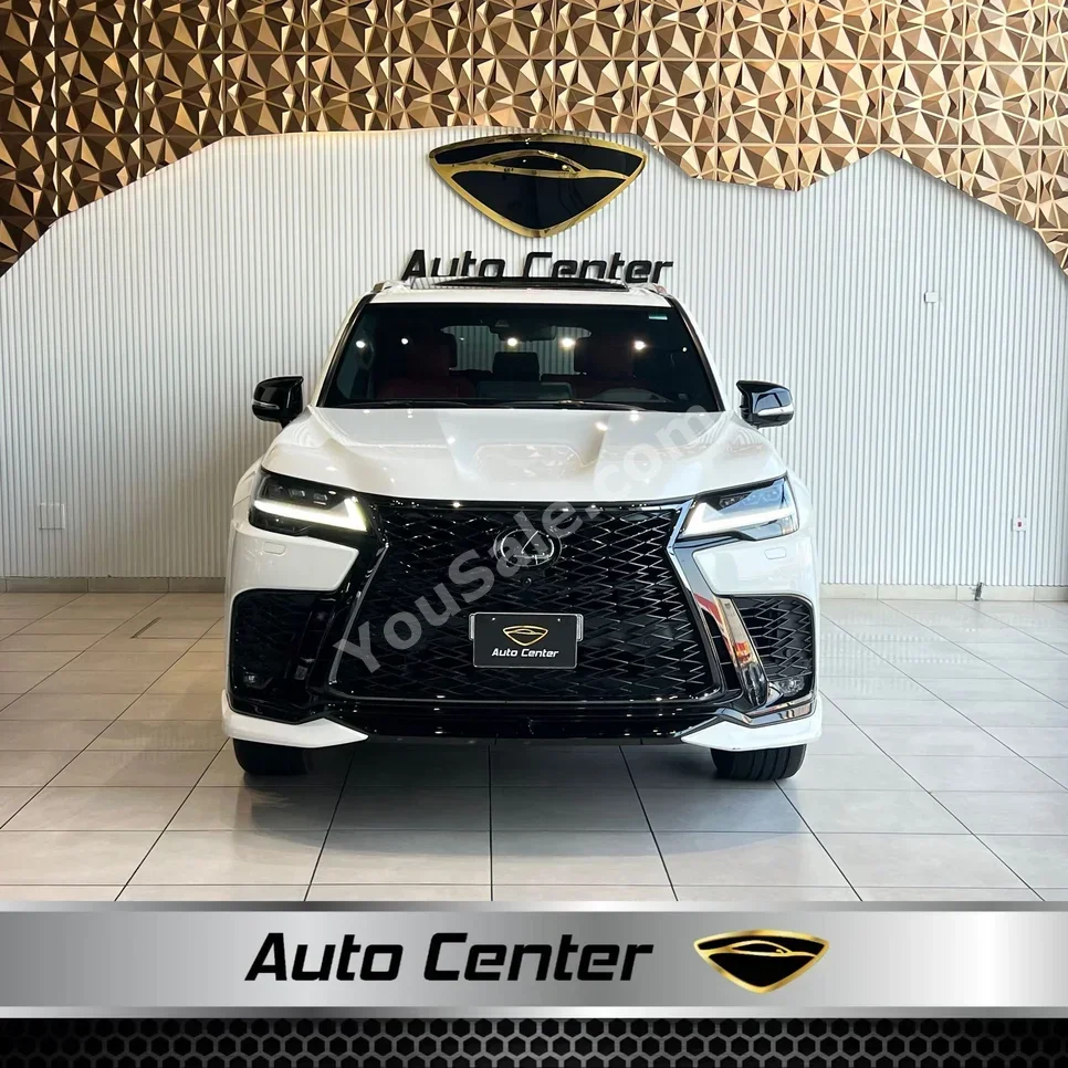 Lexus  LX  600  2024  Automatic  36,000 KM  6 Cylinder  SUV  White  With Warranty
