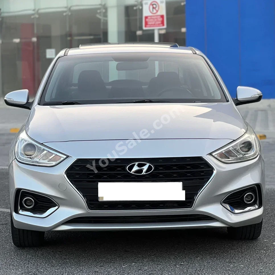 Hyundai  Accent  1.6  2018  Automatic  120,000 KM  4 Cylinder  Sedan  Silver