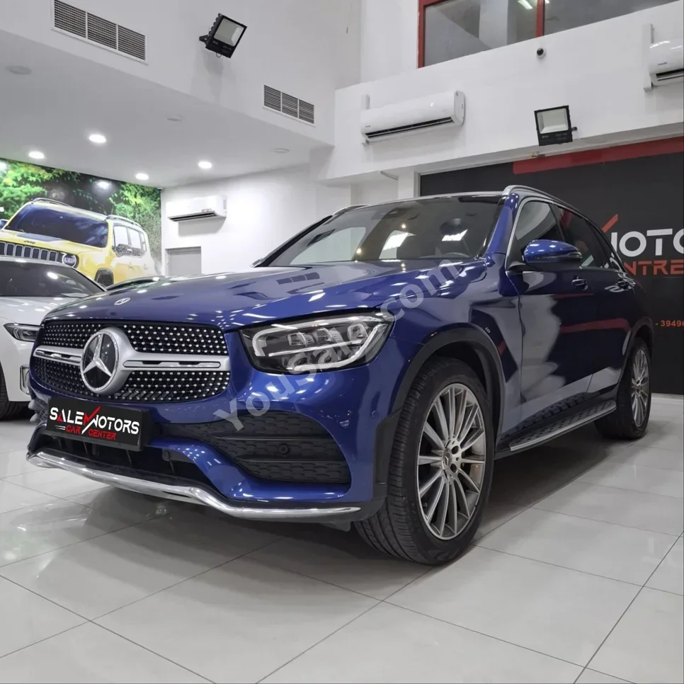 Mercedes-Benz  GLC  200  2022  Automatic  37,300 KM  4 Cylinder  SUV  Blue  With Warranty
