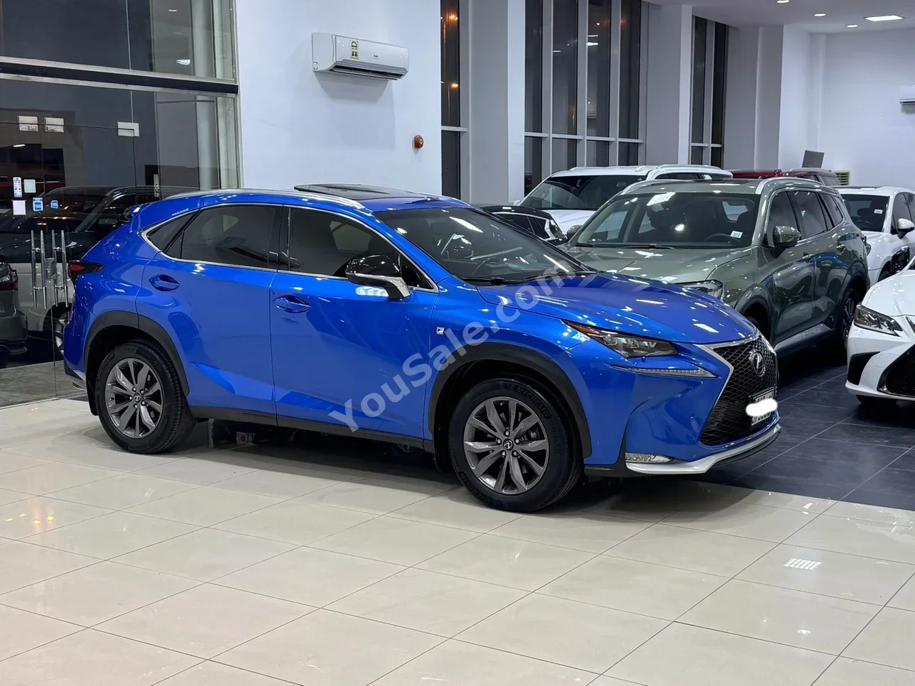 Lexus NX 200 T 2016 Automatic 55,800 KM 4 Cylinder SUV Blue