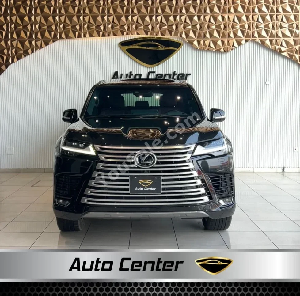 Lexus  LX  600 URBAN  2022  Automatic  50,000 KM  6 Cylinder  SUV  Black  With Warranty