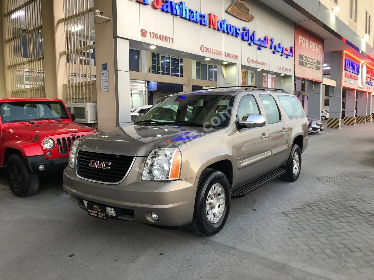 جي ام سي  يوكون  اكس إل  2007  اتوماتك  207 كم  8 سلندر  اس يو في  أخضر