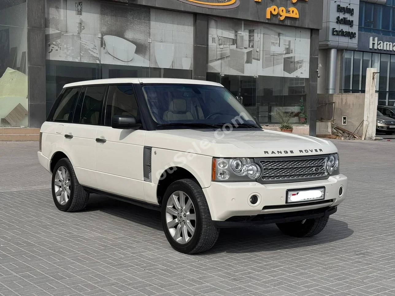 لاند روفر رنج روفر 2008 اتوماتك 213,350 كم 8 سلندر اس يو في أبيض