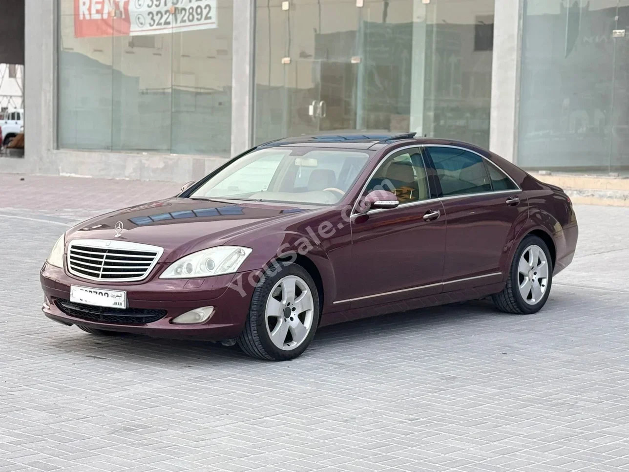 مرسيدس - بنز  اس - كلاس  350  2009  اتوماتك  128,200 كم  6 سلندر  سيدان  أحمر