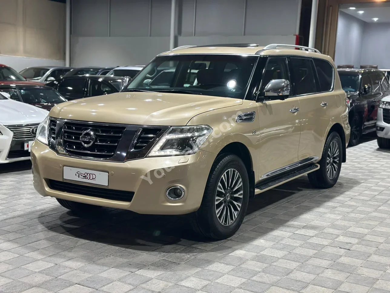 Nissan  Patrol  Platinum  2015  Automatic  227,000 KM  8 Cylinder  SUV  Beige