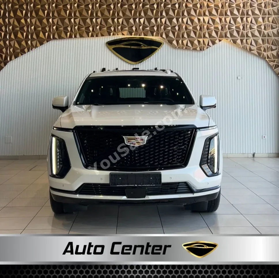 Cadillac Escalade 2025 Automatic 550 KM 8 Cylinder SUV White With Warranty