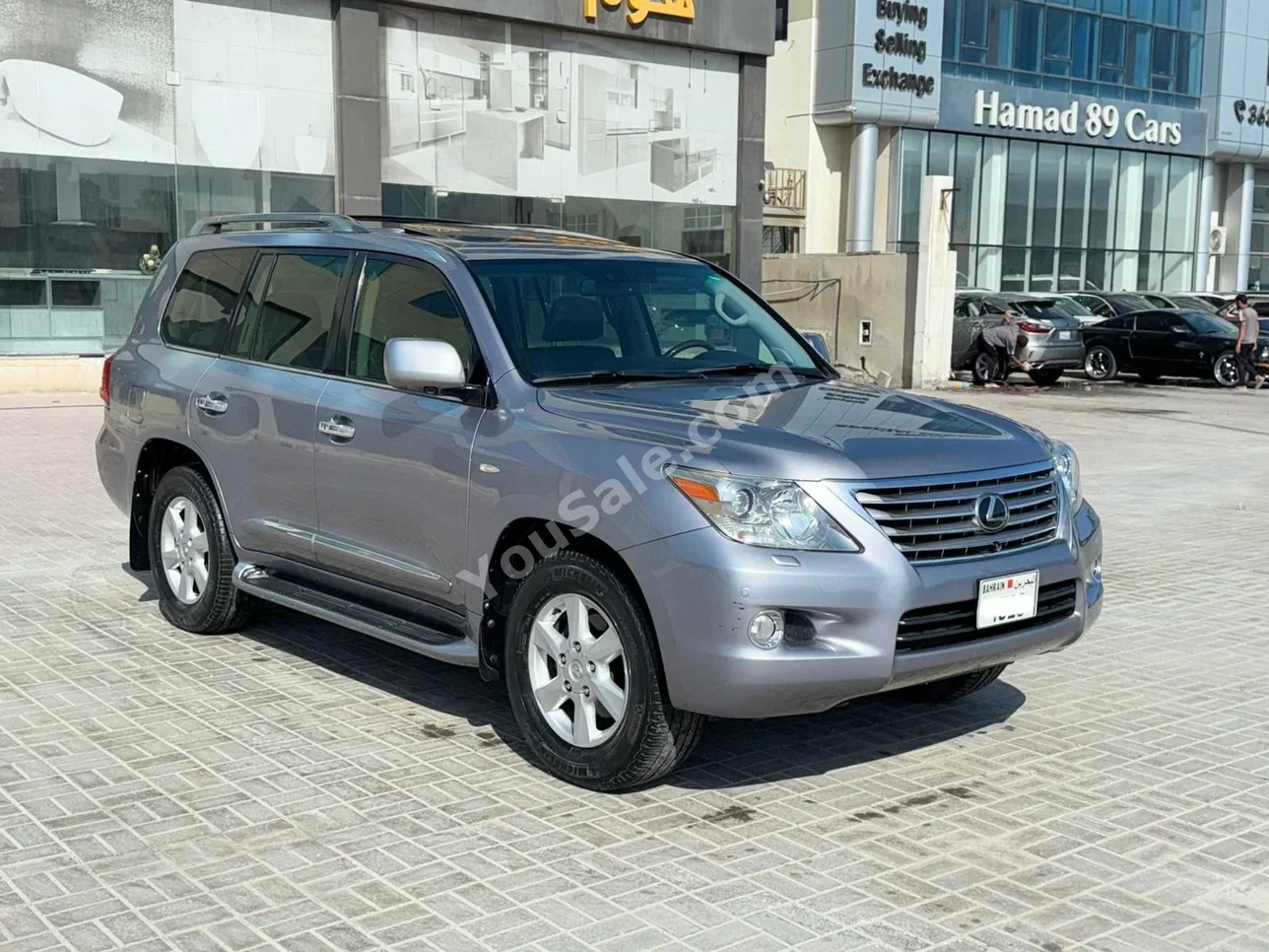 لكزس  ال اكس  570  2008  اتوماتك  142,100 كم  8 سلندر  اس يو في  رمادي