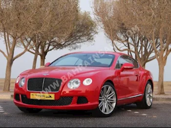 Bentley  GT  Speed  2014  Coupe / Sport  Automatic  12  33,000  RWD  Red  Gasoline