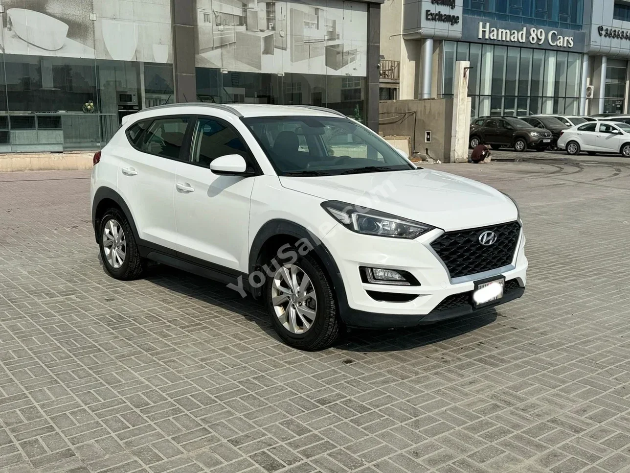 هيونداي تكسن 2019 اتوماتك 106,650 كم 4 سلندر اس يو في أبيض