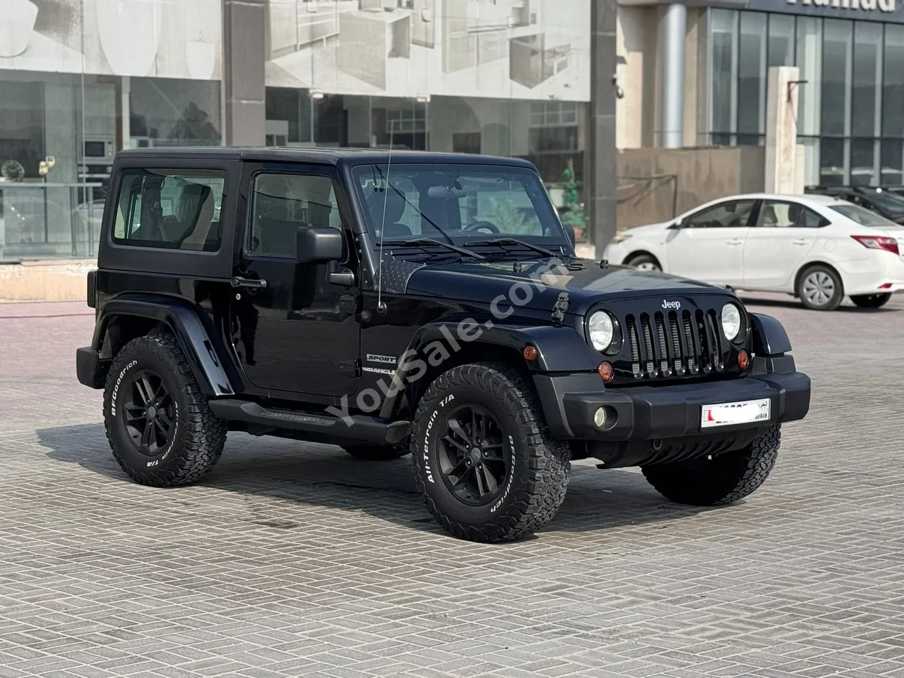 جييب رانجلار سبورت 2012 اتوماتك 157,600 كم 6 سلندر اس يو في أسود