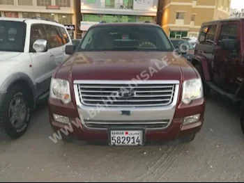 Ford  Explorer  2010  SUV  Automatic  6  120,000  4WD  Maroon  Gasoline