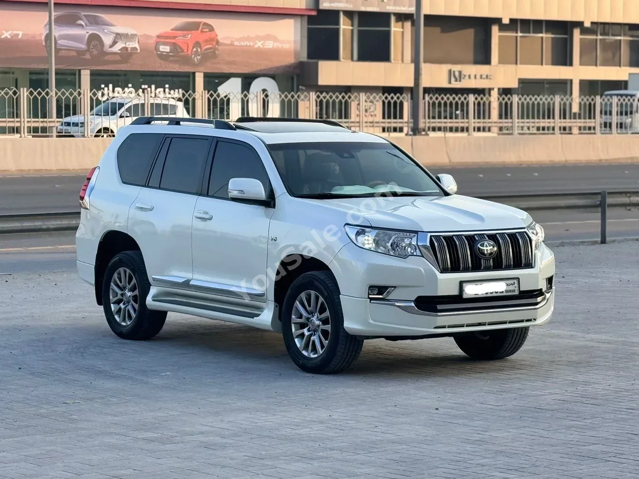 Toyota  Prado  TXL  2021  Automatic  104,400 KM  6 Cylinder  SUV  White  With Warranty