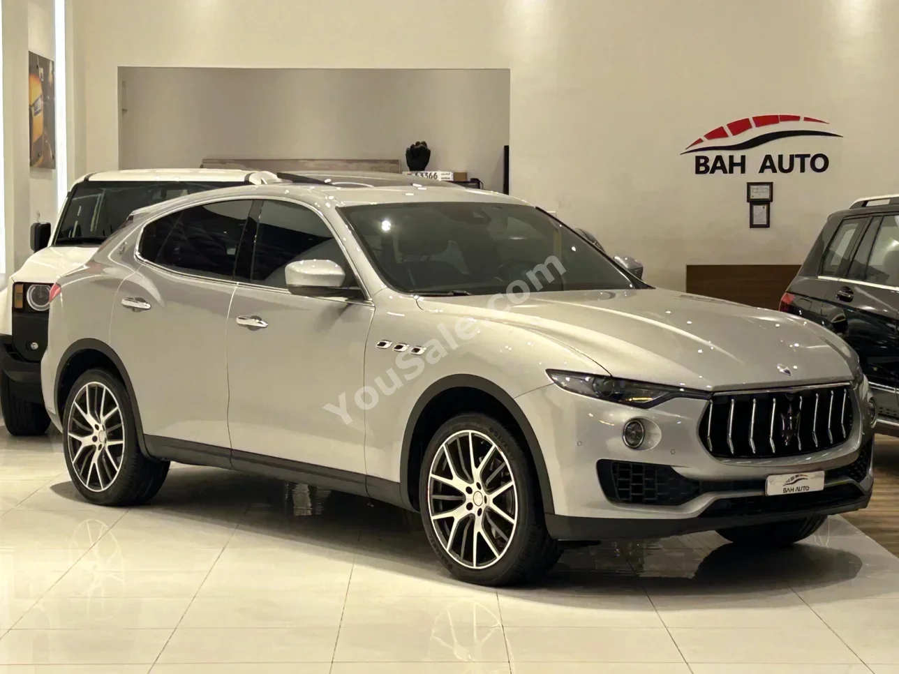 Maserati  Levante  2018  Automatic  150,000 KM  6 Cylinder  SUV  Silver