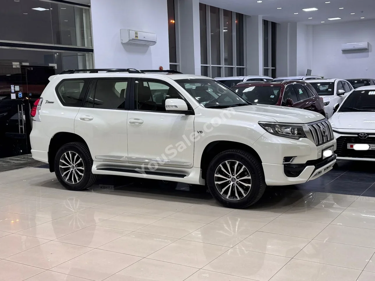 Toyota  Prado  TXL  2022  Automatic  18,700 KM  6 Cylinder  SUV  White  With Warranty