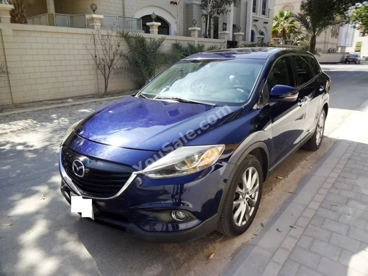 مازدا  سي اكس  9  2014  اتوماتك  285,000 كم  6 سلندر  اس يو في  ازرق