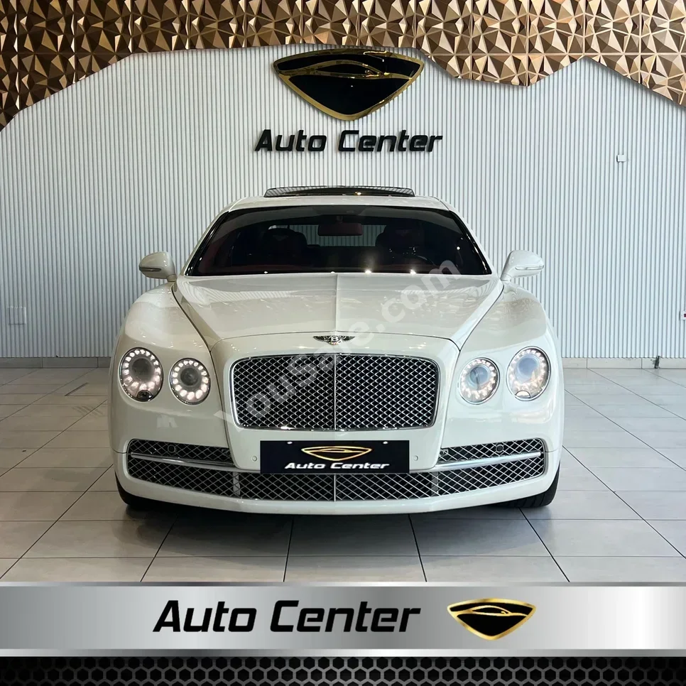 Bentley Flying Springs 2014 Automatic 124,000 KM 12 Cylinder Sedan White