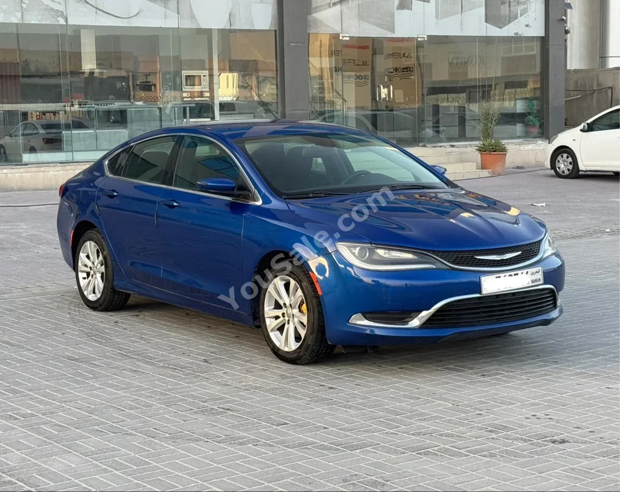 Chrysler  200C  2017  Automatic  79,700 KM  4 Cylinder  Sedan  Blue