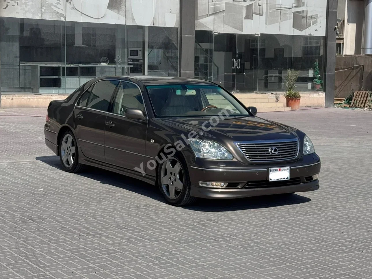 لكزس ال اس 430 2006 اتوماتك 155,700 كم 8 سلندر سيدان بني