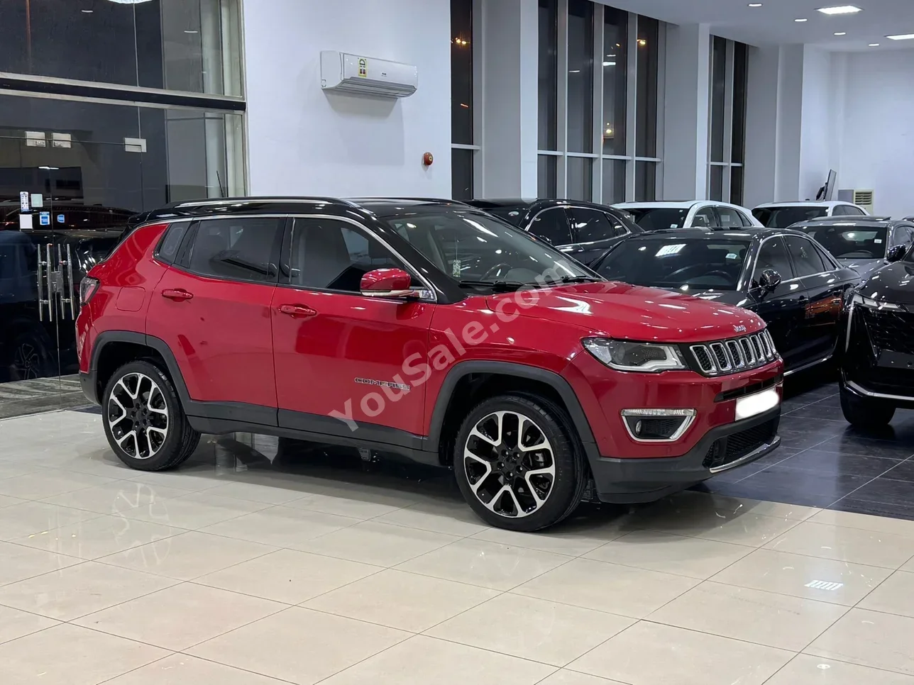 Jeep  Compass  2020  Automatic  43,250 KM  4 Cylinder  SUV  Red