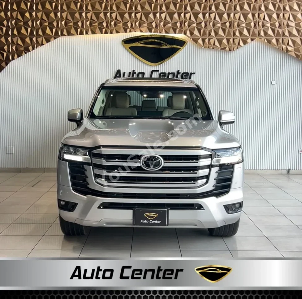 Toyota  Land Cruiser  GXR  2023  Automatic  70,000 KM  6 Cylinder  SUV  Silver  With Warranty